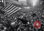 Image Célébration du Jour de la victoire à reddition du Japon New York City USA, 1945, de la seconde 59 séquences d'archives historiques vidéo 65675036267