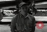 Image of Captain Theodore Van Kirk Tinian Island Mariana Islands, 1945, second 18 stock footage video 65675036283