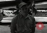 Image of Captain Theodore Van Kirk Tinian Island Mariana Islands, 1945, second 21 stock footage video 65675036283