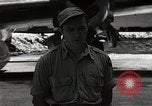 Image of Captain Theodore Van Kirk Tinian Island Mariana Islands, 1945, second 25 stock footage video 65675036283