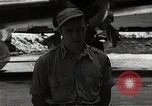Image of Captain Theodore Van Kirk Tinian Island Mariana Islands, 1945, second 26 stock footage video 65675036283