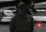 Image of Captain Theodore Van Kirk Tinian Island Mariana Islands, 1945, second 28 stock footage video 65675036283