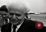 Immagine di David Ben-Gurion arrivo in America Arlington Virginia USA, 1951, secondo 36 filmato di repertorio 65675036285