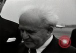 Image of David Ben-Gurion arrival to USA Arlington Virginia USA, 1951, second 11 stock footage video 65675036287
