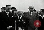 Image of David Ben-Gurion arrival to USA Arlington Virginia USA, 1951, second 38 stock footage video 65675036287