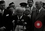 Image of David Ben-Gurion statement on arrival in USA Arlington Virginia USA, 1951, second 7 stock footage video 65675036288