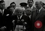 Image of David Ben-Gurion statement on arrival in USA Arlington Virginia USA, 1951, second 9 stock footage video 65675036288