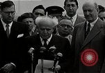 Image of David Ben-Gurion statement on arrival in USA Arlington Virginia USA, 1951, second 11 stock footage video 65675036288