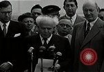 Image of David Ben-Gurion statement on arrival in USA Arlington Virginia USA, 1951, second 13 stock footage video 65675036288