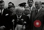 Image of David Ben-Gurion statement on arrival in USA Arlington Virginia USA, 1951, second 20 stock footage video 65675036288