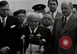 Image of David Ben-Gurion statement on arrival in USA Arlington Virginia USA, 1951, second 21 stock footage video 65675036288
