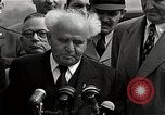 Image of David Ben-Gurion statement on arrival in USA Arlington Virginia USA, 1951, second 27 stock footage video 65675036288