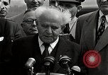 Image of David Ben-Gurion statement on arrival in USA Arlington Virginia USA, 1951, second 31 stock footage video 65675036288