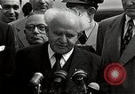 Image of David Ben-Gurion statement on arrival in USA Arlington Virginia USA, 1951, second 34 stock footage video 65675036288