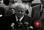 Image of David Ben-Gurion statement on arrival in USA Arlington Virginia USA, 1951, second 38 stock footage video 65675036288