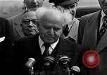 Image of David Ben-Gurion statement on arrival in USA Arlington Virginia USA, 1951, second 41 stock footage video 65675036288