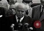 Image of David Ben-Gurion statement on arrival in USA Arlington Virginia USA, 1951, second 45 stock footage video 65675036288