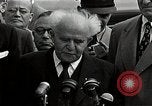 Image of David Ben-Gurion statement on arrival in USA Arlington Virginia USA, 1951, second 48 stock footage video 65675036288