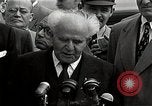Image of David Ben-Gurion statement on arrival in USA Arlington Virginia USA, 1951, second 50 stock footage video 65675036288
