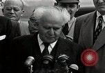 Image of David Ben-Gurion statement on arrival in USA Arlington Virginia USA, 1951, second 60 stock footage video 65675036288