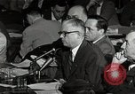 Image of Allegations addressed at Army-McCarthy hearings United States USA, 1954, second 28 stock footage video 65675036290