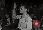 Image of Schine examined in Army-McCarthy hearings United States USA, 1954, second 20 stock footage video 65675036292
