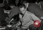 Image of Schine examined in Army-McCarthy hearings United States USA, 1954, second 27 stock footage video 65675036292