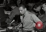 Image of Schine examined in Army-McCarthy hearings United States USA, 1954, second 28 stock footage video 65675036292
