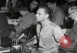 Image of Schine examined in Army-McCarthy hearings United States USA, 1954, second 31 stock footage video 65675036292