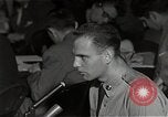 Image of Schine examined in Army-McCarthy hearings United States USA, 1954, second 34 stock footage video 65675036292