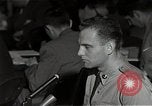 Image of Schine examined in Army-McCarthy hearings United States USA, 1954, second 42 stock footage video 65675036292