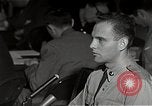 Image of Schine examined in Army-McCarthy hearings United States USA, 1954, second 57 stock footage video 65675036292