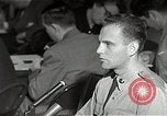 Image of Schine examined in Army-McCarthy hearings United States USA, 1954, second 58 stock footage video 65675036292
