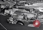 Standbild zerstörten amphibischen Handwerk Iwo Jima, 1945, aus Sekunde 53 historischem Filmmaterial Videoclip 65675036298