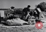 Image of Israeli soldiers prepare food Palestine, 1948, second 23 stock footage video 65675036309