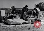Image of Israeli soldiers prepare food Palestine, 1948, second 25 stock footage video 65675036309