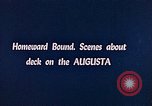 Image United States Ship Augusta Allemagne, 1945, de la seconde 4 séquences d'archives historiques vidéo 65675036317