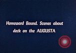 Image United States Ship Augusta Allemagne, 1945, de la seconde 7 séquences d'archives historiques vidéo 65675036317