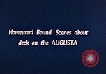 Image United States Ship Augusta Allemagne, 1945, de la seconde 8 séquences d'archives historiques vidéo 65675036317