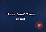 Standbild USA Schiff Augusta Atlantik, 1945, aus Sekunde 5 historischem Filmmaterial Videoclip 65675036319