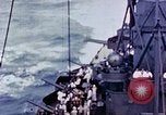 Standbild USA Schiff Augusta Atlantik, 1945, aus Sekunde 40 historischem Filmmaterial Videoclip 65675036319