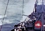 Standbild USA Schiff Augusta Atlantik, 1945, aus Sekunde 46 historischem Filmmaterial Videoclip 65675036319