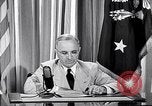 Standbild Präsident Harry S Truman Washington DC USA, 1945, aus Sekunde 34 historischem Filmmaterial Videoclip 65675036322