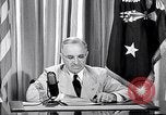 Standbild Präsident Harry S Truman Washington DC USA, 1945, aus Sekunde 35 historischem Filmmaterial Videoclip 65675036322