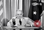 Standbild Präsident Harry S Truman Washington DC USA, 1945, aus Sekunde 45 historischem Filmmaterial Videoclip 65675036322