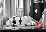 Image of President Truman foreshadows attack on Nagasaki Washington DC USA, 1945, second 3 stock footage video 65675036326