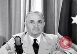 Image of Truman speech about safeguarding atomic power Washington DC USA, 1945, second 9 stock footage video 65675036327