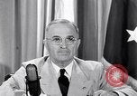 Image of Truman speech about safeguarding atomic power Washington DC USA, 1945, second 10 stock footage video 65675036327