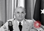 Image of Truman speech about safeguarding atomic power Washington DC USA, 1945, second 12 stock footage video 65675036327