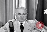 Image of Truman speech about safeguarding atomic power Washington DC USA, 1945, second 18 stock footage video 65675036327